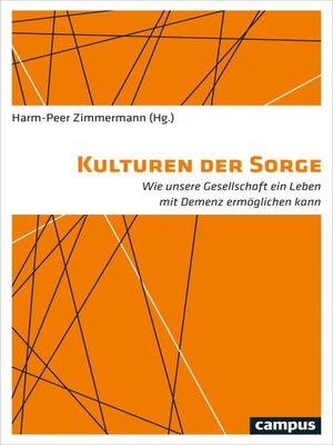 cover image of Kulturen der Sorge